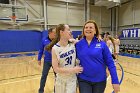 Women's Basketball Senior Day  Wheaton College Women's Basketball Senior Day 2020. - Photo By: KEITH NORDSTROM : Wheaton, basketball, Senior Day